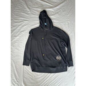 Michael Kors Womens Black Hoodie Medium long sleeve pullover cotton‎ hooded